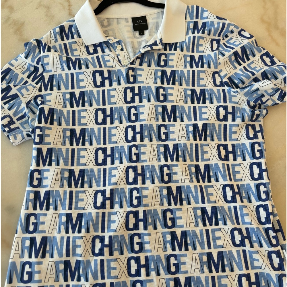 Men’s Armani Exchange - Blue/White - Great Condition & Barely Worn